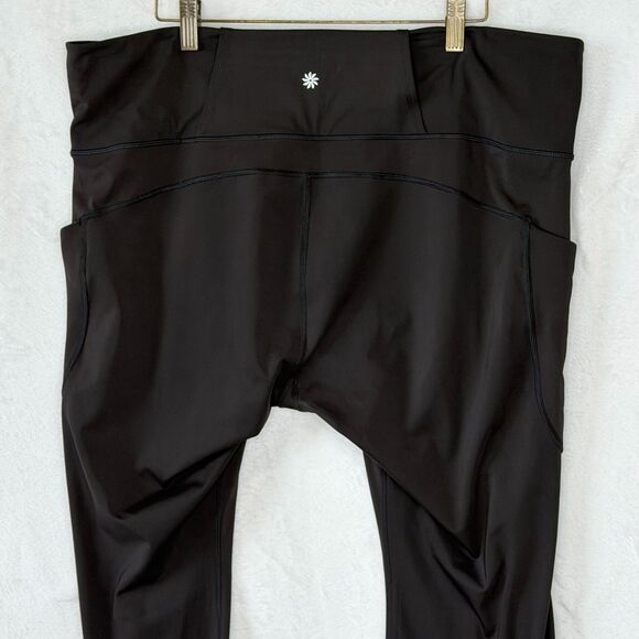 Athleta Ultimate Stash Craft Tight Size 2X Black Sport Gym Yoga Athleisure - Picture 10 of 16
